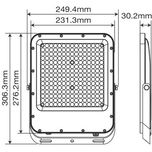 Projecteur LED Vito 150W 18000Lm 6000K Blanc Froid IP65 Éclairage Extérieur - Product Image 2
