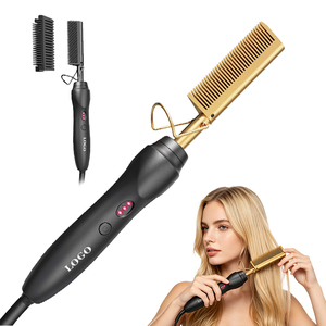 Fer à lisser électrique portable pliable en céramique OEM intelligent 45W 220V anti-brûlure pour femmes - Product Image 1