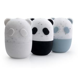 Bandejas de cubitos de hielo de silicona con forma de <span class=keywords><strong>Panda</strong></span>, bolas de hielo, masajeador facial, moldes de hielo para el cuidado facial de la piel - Product Image 6