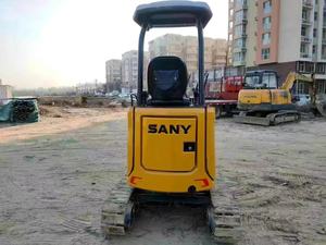 Mini-excavatrice Sany Sy18u de 1,9 tonne, excavatrice sur chenilles avec godet de 0,04 m³ de capacité, équipement de construction d'occasion - Product Image 4
