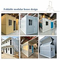 Maison préfabriquée à installation rapide et efficace pour la gestion de chantier et la construction de bâtiments temporaires modulaires à ossature métallique