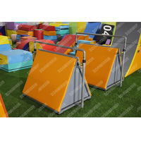 ZONWINXIN, suministro de fábrica, equipo de Parkour personalizado, deflector de trípode de goma pequeño de alta calidad, juego de equipo de Parkour para niños