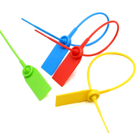 Sceau de sécurité en plastique MA-PS6027 avec code-barres, sceau en plastique personnalisé, sceau anti-effraction pour conteneur en plastique