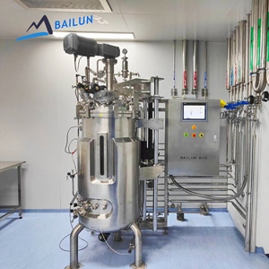 Máquina de Fermentación de Biofertilizantes, Biorreactor de Acero Inoxidable de 200L con CIP/SIP y PLC para Fertilizante Líquido con Vacunación - Product Image 1