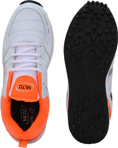Zapatillas Deportivas Blancas y Naranjas, Ligeras, Transpirables, para Cricket, Correr, Antideslizantes, Cómodas, para Entrenamiento Diario, Primavera - Product Image 4