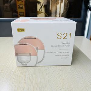 Mamás Personalizadas |   Extractor de Leche Eléctrico Inalámbrico Automático <span class=keywords><strong>S21</strong></span> |   Mini Ventilador Portátil de Silicona y PP Libre de BPA, 3 Modos, 12 Niveles, USB - Product Image 4