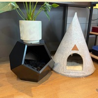 Vente d'usine de meubles de luxe pour chats Lit pour chat moderne Grotte pour chat dodécaèdre