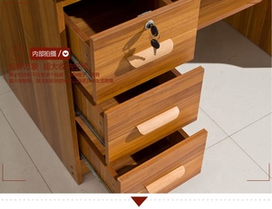 Bàn máy tính thiết kế hiện đại 1.2m với giá sách chất liệu Melamine bền kích thước nhỏ và phong cách - Product Image 5