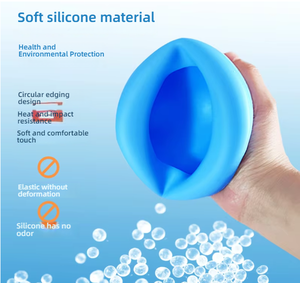 Aspiratore di espettorato tazza di palma in Silicone catarro che erutta digerire aiuto per il bambino sputo schiaffo distensione addominale contropressione - Product Image 5