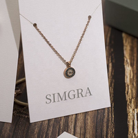 Cartes Suspendues Personnalisées en Carton pour Boucles d'Oreilles, Colliers, Emballage et Présentoir de Bijoux