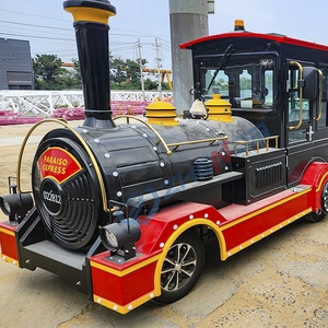 Commercial Trackless <b>Train</b> Scenic Spot Trackless Sightseeing Farm <b>Outdoor</b> Electric <b>Train</b> for Sale Special Transportation - Product Image 1