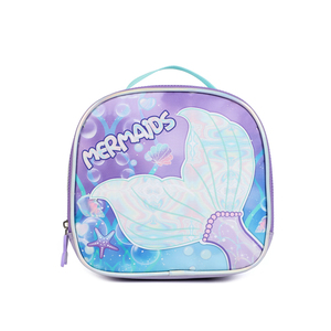 Mermaid Rolling Girls <span class=keywords><strong>Mochila</strong></span> Juegos DE EQUIPAJE DE VIAJE Dibujos animados Estudiante Escuela Trolley Bolsas para niñas - Product Image 4