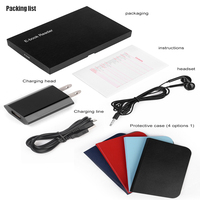 BK7019 Ebook 7 Inci Opsional Wifi Bt Pembaca Ebook 4/8/16 GB Pilihan Quad Core A4 Pembaca Ebook