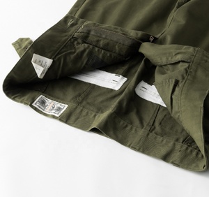 <span class=keywords><strong>Pantaloni</strong></span> Casual da uomo all'ingrosso <span class=keywords><strong>pantaloni</strong></span> <span class=keywords><strong>lunghi</strong></span> <span class=keywords><strong>pantaloni</strong></span> kaki Design Gurkha cintura regolabile in tessuto taglio dritto bianco kaki - Product Image 4