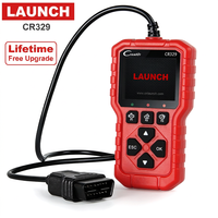 Escáner OBD2 para Automóviles de Pasajeros LAUNCH CR329, Compatible con Funciones Completas OBD II y CAN, Lector de Códigos Profesional para Automóviles