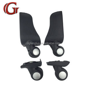 <span class=keywords><strong>Ruedas</strong></span> de Equipaje Giratorias Desmontables y Ajustables en Altura 360 °   Accesorios de Viaje para Maletas con Movimiento <span class=keywords><strong>Flexible</strong></span> para Uso Diario - Product Image 1