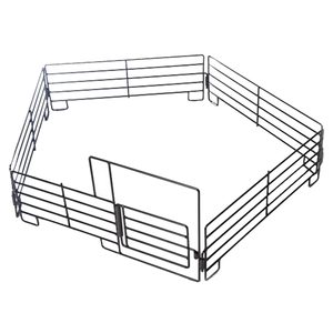 Enceintes galvanisées à chaud pour chevaux Panneaux de clôture d'enclos ronds portables de sécurité bon marché pour chevaux - Product Image 4
