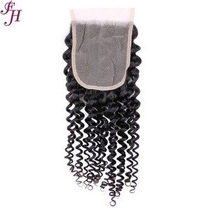 FH HD Closure Cheveux vierges brésiliens 5x5, pré-épilée, avec dentelle suisse HD, type frontal - Product Image 3
