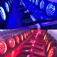 Lumière de scène PAR LED extérieure étanche 18x18 RGBWA UV DMX pour mariage