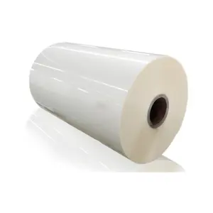 Film di laminazione bopp lucido opaco fornitura diretta in fabbrica film di laminazione termica bopp in plastica 18 micron
