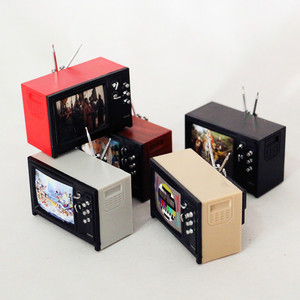 Modèle de meuble miniature pour maison de poupée, simulation plastique, cabine et télévision pour enfants et adultes - Product Image 2