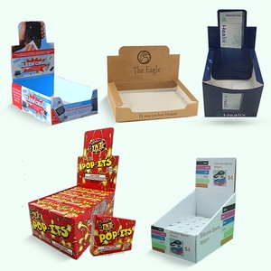 <span class=keywords><strong>Caja</strong></span> de embalaje de exhibición lista para estante de papel al por menor personalizada <span class=keywords><strong>caja</strong></span> de cartón corrugado - Product Image 1
