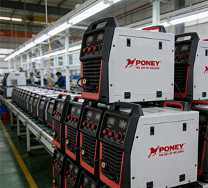 Machine à souder MIG 220V avec technologie d'onduleur industriel 250A et roues - MIG/MAG/Flux et MMA 4-en-1 pour un travail de soudage de qualité - Product Image 6