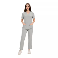 Tenues médicales personnalisables pour femmes, ensembles d'uniformes d'infirmière avec logo personnalisé, ensembles d'uniformes médicaux tendance, tenues médicales pour femmes