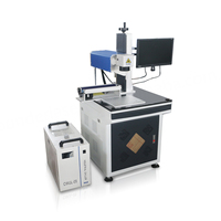 Machine de marquage laser UV 3W-20W neuve Liaocheng avec support CNC de table, compatible DXF/AI/DST, certifiée CE