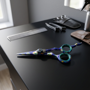 Barber Scissors High Quality Paper Coated - Product Image 2