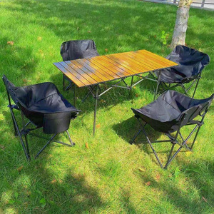 High Quality Portable Folding Picnic <strong>Chair</strong> and Table Set Outdoor Camping Furniture <strong>Lightweight</strong> Durable for <strong>Beach</strong> Park Garden Bbq - Product Image 6