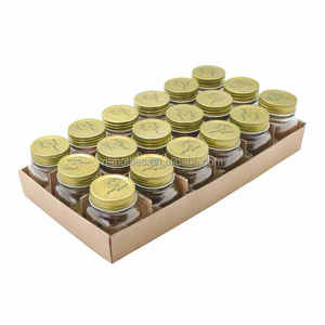 Bán buôn rõ ràng Glass <span class=keywords><strong>Mason</strong></span> <span class=keywords><strong>Jar</strong></span> Set 180ml 300ml 500ml 6-Pack 8-Pack <span class=keywords><strong>Mason</strong></span> <span class=keywords><strong>Jar</strong></span> với nắp kim loại - Product Image 5