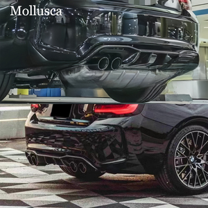 ลิ้นกันชนหลังคาร์บอนไฟเบอร์ทรง AK สำหรับรถ BMW ซีรีส์ 2 M2 F87 คูเป้ ปี 2014-2020 - Product Image 2