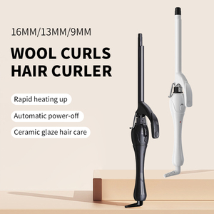 <span class=keywords><strong>Fer</strong></span> à boucler électrique PTC pour hommes et femmes, mini <span class=keywords><strong>fer</strong></span> à boucler en laine bouclée de 9 mm pour cheveux courts et super fins - Product Image 2