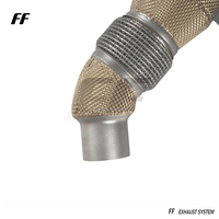 Tuyau d'échappement Contach de 5,5 pouces pour BMW M140i M240i M340i 340i 440i 540i 740i 840i X5 X6 X7 Z4 Supra X3 X4 M40i B58 3.0T