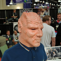 Movie the Orville Cosplay Costume Alien Makrani Masque en latex pour les fêtes masquées d'Halloween