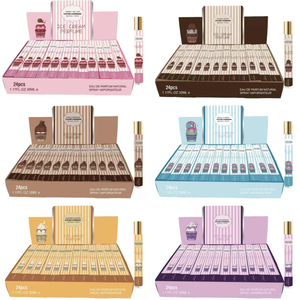 Vente en gros de mini-parfums arabes originaux de 35 ml, ensembles de voyage originaux, mini-parfums, vaporisateurs pour le corps, parfums pour femmes - Product Image 2