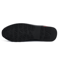 Nouveaux styles de baskets en cuir de luxe pour hommes, tendance de la mode, respirantes, antidérapantes, semelle en caoutchouc