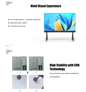 P0.9 p1.2 p1.5 p1.8 COB cảm ứng tương tác di động <span class=keywords><strong>LED</strong></span> video Wall Mount Thông Minh Kỹ Thuật Số Màn hình <span class=keywords><strong>LED</strong></span> hiển thị cho hội nghị - Product Image 4