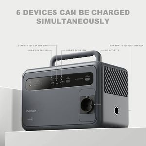 OEM 300 Watt <b>Portable</b> Power Station High Capacity Battery Station Power <b>Portable</b> Camping - Product Image 2