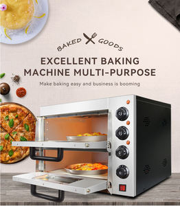 <span class=keywords><strong>Four</strong></span> à <span class=keywords><strong>pizza</strong></span> <span class=keywords><strong>professionnel</strong></span> à double étage en acier inoxydable, pour usage industriel chinois en intérieur, 12, 14, 16 pouces, prix de vente au Pakistan - Product Image 6