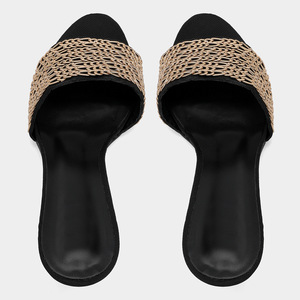 Sandalias de Mujer Verano 2026, Diseño Moderno con Tacón Alto y Punta Descubierta, Decoración con Cadena Metálica, para Uso en Exteriores - Product Image 4