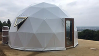 Dôme igloo transparent pour glamping de luxe, hôtel, complexe hôtelier, jardin et événements