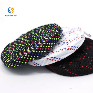 Puntos <span class=keywords><strong>de</strong></span> sarga <span class=keywords><strong>de</strong></span> poliéster Cordones <span class=keywords><strong>de</strong></span> <span class=keywords><strong>zapatos</strong></span> gruesos planos Cordones <span class=keywords><strong>de</strong></span> <span class=keywords><strong>zapatos</strong></span> para zapatillas <span class=keywords><strong>de</strong></span> deporte - Product Image 1