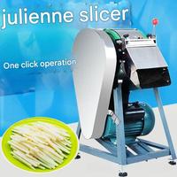 Compacte multifunctionele elektrische ui- en groentesnijmachine - Hoge snelheid fruit- en aardappelsnijder 1500W voor commerciële catering