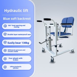 Máquina <span class=keywords><strong>de</strong></span> Transferencia Hidráulica Multifuncional para el Hogar con Frenos en las Cuatro Ruedas, Silla Cómoda para el Cuidado <span class=keywords><strong>de</strong></span> <span class=keywords><strong>Ancianos</strong></span> y Personas con Discapacidad - Product Image 4