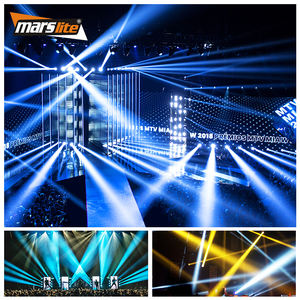 Marslite Beam 380 lumière principale mobile Sharpy Beam Flight Case BSW tête mobile <span class=keywords><strong>Lyre</strong></span> 380w faisceau lumière mobile DJ scène lumière - Product Image 2