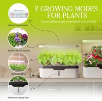 Système de plantation d'intérieur hydroponique intelligent Kit de plantation de plantes de bureau Micro Green Sprout Flower Pot