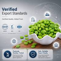 Professionele fabriek IQF diepvries edamame bonen, ontpitte korrels, 100% vers materiaal, sojabonen voor catering.