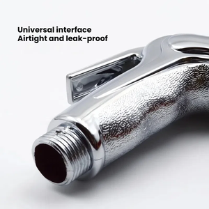 หัวฉีดไฟฟ้าหัวฉีดอาบน้ำแบบพกพา ABS ปรับได้ - Product Image 3